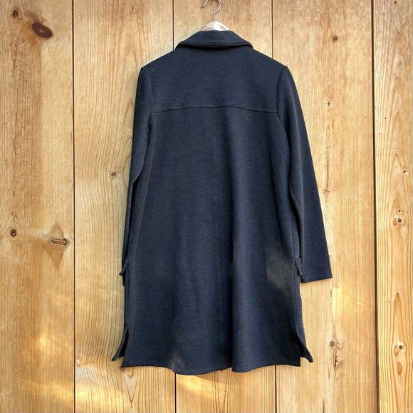 Ruti EUC Charcoal Button Up Cardigan Sz XS/S - Picture 6 of 6